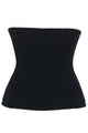 Sexy 9 Steel Bones Black Jacquard Waist Training Corset