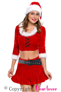 Sexy Adult Sexy Ms. Santa Christmas Costume