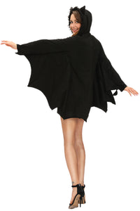 Sexy All in Black Bat Adult Costume