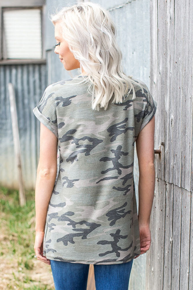 Sexy American Flag Pocket Grey Camo Shirt SEXY AFFORDABLE CLOTHING Sexy American Flag Pocket Grey Camo Shirt SEXY AFFORDABLE CLOTHING
