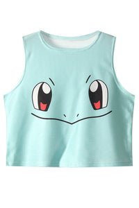 Sexy Angry Squirtle Crop Top