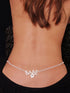 Sexy Babe Rhinestone Belly Chain and Lower Back
