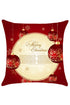 Sexy Best Wishes Merry Christmas Card Print Throw Pillow Cover