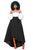 Sexy Black Asymmetric High-Low Hem Maxi Prom Skirt