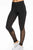 Sexy Black Slimming Effect Sport Legging with Mesh