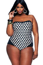 Sexy Black Asymmetric Flounce Plus Size Peplum Top – SEXY AFFORDABLE