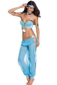 Sexy Blue Dancer Sexy Belly Dancer Costume