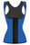 Sexy Blue Waist Cincher 4 Steel Bones Underbust Corset