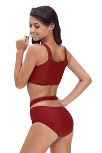 Sexy Brazil Scarlet Multiway Strap High Waist Bikini
