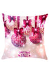 Sexy Christmas Bowknot Balls Pattern Pillow Cover