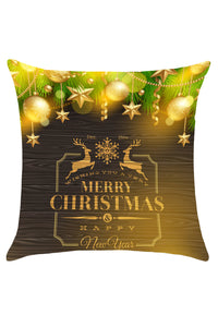 Sexy Christmas Elks Decorations Pattern Throw Pillow Case