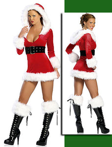 Sexy Christmas Fur holiday Lingerie