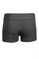 Sexy Dark Grey Wide Waistband Swimsuit Bottom Shorts