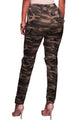 Sexy Destroyed Camouflage Style Stretch Pants