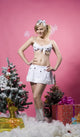 Sexy Glitter Snowflake holiday Lingerie