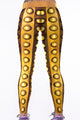 Sexy Gold Cool 3D Print Yoga Leggings