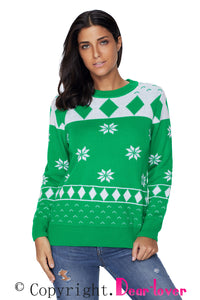 Sexy Green 3D Christmas Sweater