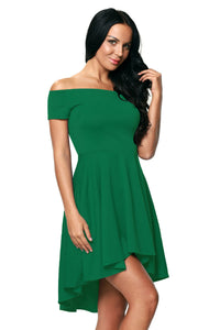 Sexy Green All The Rage Skater Dress