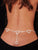 Sexy Hearts Rhinestone Belly Chain and Lower Back