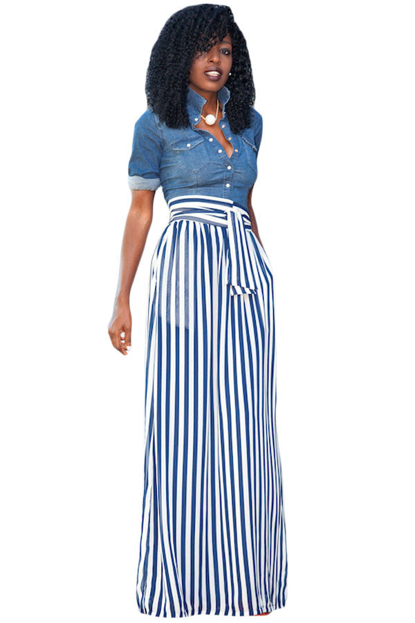 Sexy Light Striped Maxi Skirt – SEXY AFFORDABLE CLOTHING