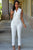 Sexy Luxe White Jumpsuit