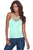 Sexy Mint Caged Front Detail Cami Top