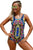 Sexy Moroccan Dreams Tribal Print One Piece Swimsuit