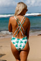 Sexy Palm Island One Piece Swimwear