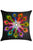 Sexy Peafowl Floral Print Cushion Pillow Cover