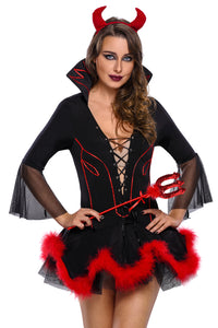 Sexy Plus Size Miss Iblis Devil Costume