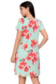 Sexy Pocket Design Summer Floral Shirt Dress
