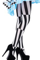 Sexy Psychedelic Malposed Costume Pantyhose