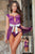 Sexy Purple 2pcs Parisien Ladylove Babydoll