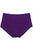 Sexy Purple Beach Fashion High Waist Bikini Bottom