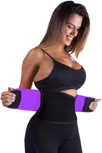 Sexy Purple Power Belt Fitness Waist Trainer