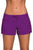 Sexy Purple Women Swim Boardshort