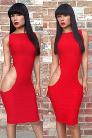 Sexy Red Lace Nude Illusion Dress – SEXY AFFORDABLE CLOTHING