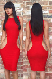 Sexy Red Lace Nude Illusion Dress – SEXY AFFORDABLE CLOTHING