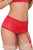 Sexy Red Lace Band Garter Belt with Thong