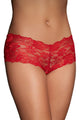 Sexy Red Lace Naughty Knicker