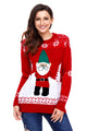 Sexy Red Santa Clause Holiday Sweater