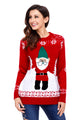 Sexy Red Santa Clause Holiday Sweater