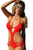 Sexy Red Strappy Crisscross Cut out Monokini