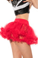 Sexy Red Tulle Petticoat