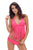 Sexy Rosy 2pcs Fringe Halter Bikini Swimsuit