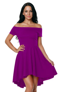 Sexy Rosy All The Rage Skater Dress