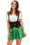 Sexy Shamrock Sweetie 2pcs Beer Girl Costume