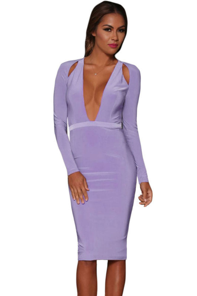 sexy jersey dresses Shoulder Cutout Long-Sleeve Dress – SEXY AFFORDABLE CLOTHING Neck:16.5 dark navy skimming fit One Shouldered Blue Maxi