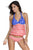 Sexy Stars and Stripes US Flag 2 pcs Tankini Swimsuit