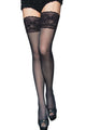 Sexy Stay up Stockings with Floral Lace